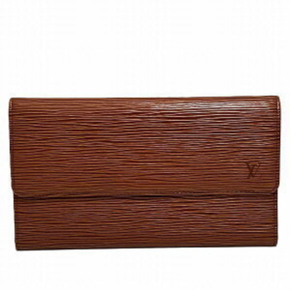 Louis Vuitton Epi Porte Tresor Long Tri Wallet - Picture 1 of 8
